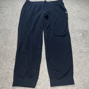 Polo Ralph Lauren Sweatpants Adult 3XLT Tall Black Baggy Pony Logo Mens